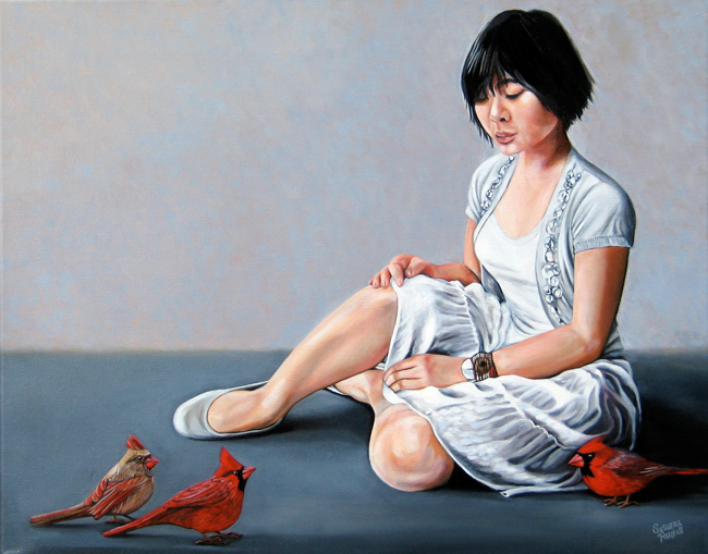 The Avian Series Paintings by Susanna Pantas